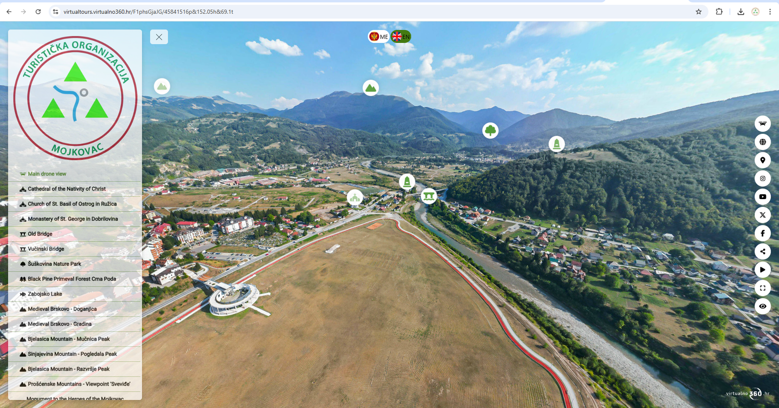 Virtuelna tura Mojkovca – doživite ljepote našeg kraja iz svakog ugla